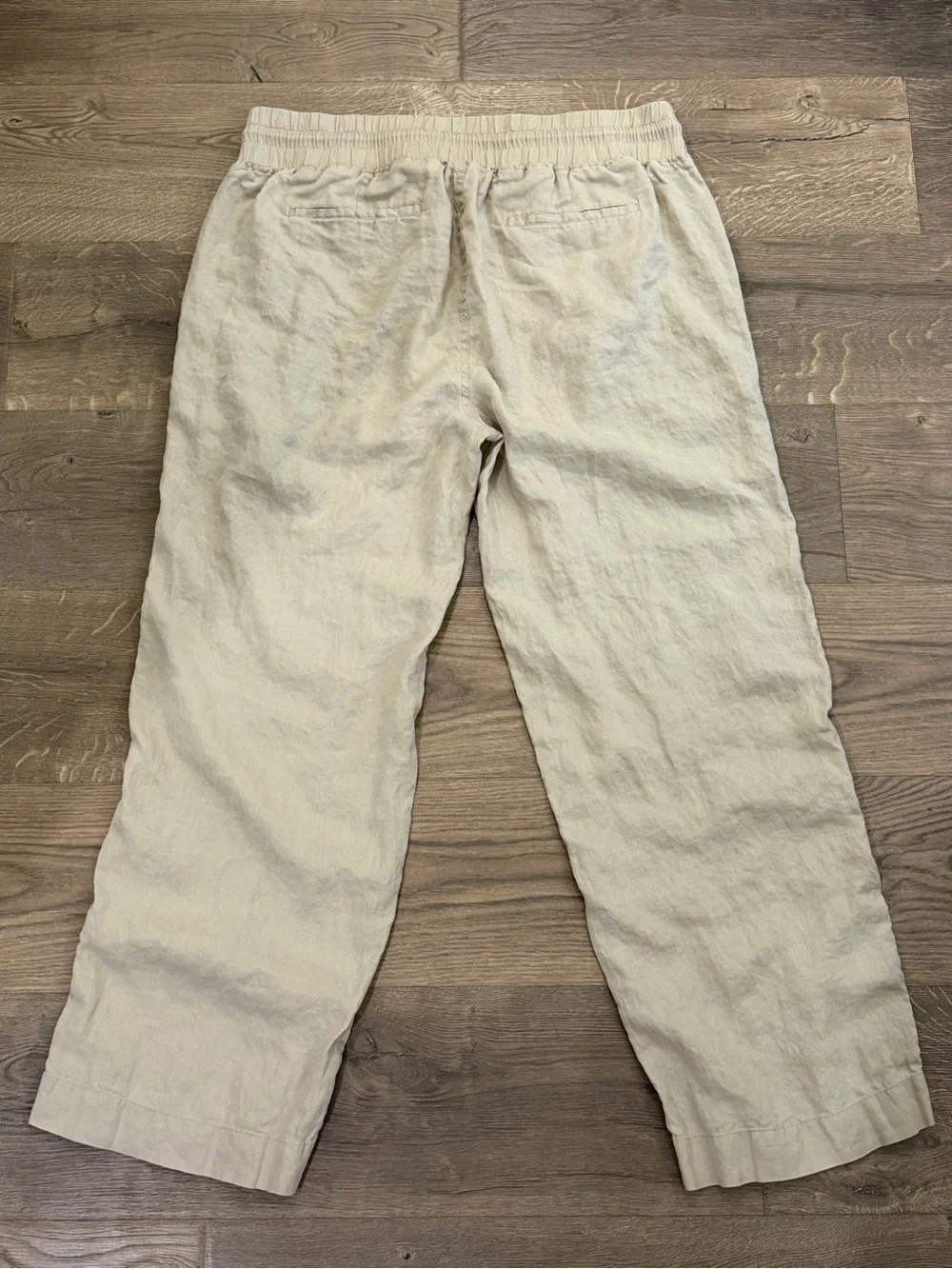 Quince 100% European Linen Wide Leg Pants XL